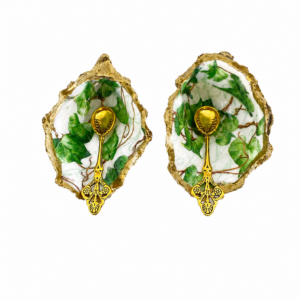 Green Ivy Salt and Pepper set
